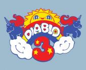 Diablo 3 T-Shirt mit Einhörnern und Regenbogen